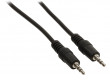 Audio kabel s jackem 2x zástrčka 3,5 mm stereo, 2,00 m, černý